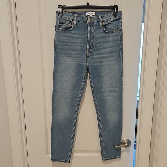 Re/Done Denim - Re/Done Light Blue Skinny Jeans Sz 29